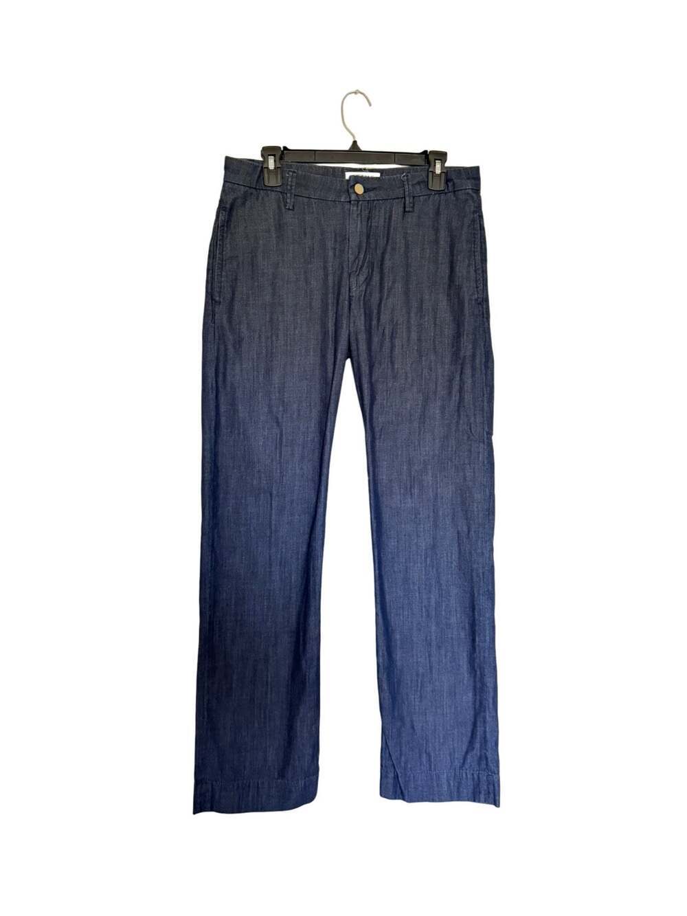 FRAME Denim Dark Wash Wide Leg Trouser Jeans Size 28